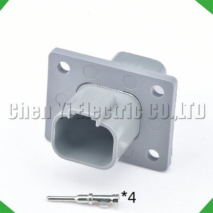4 Pin DT Connector Plug DT06-4S DT04-4P Waterproof Automotive Pigtail