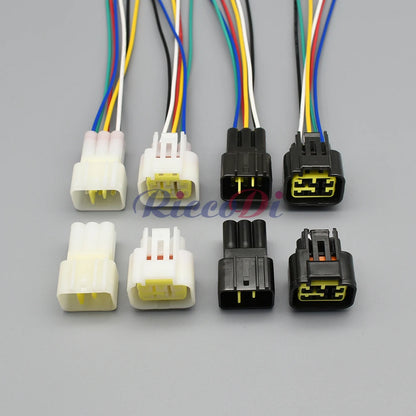 6-Pin Furukawa Waterproof Connector FW-C-6M-B / FW-C-6F-B — FW Series Sealed Automotive Wiring Plug
