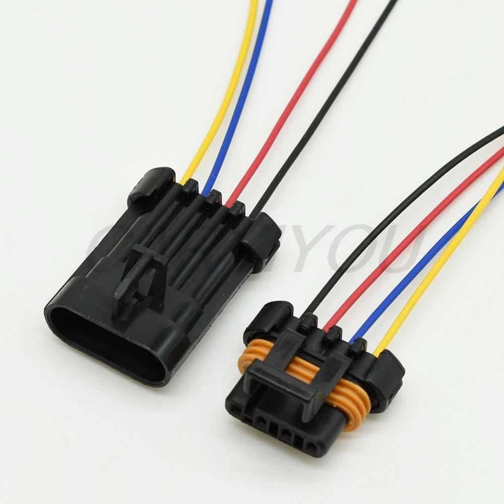 4 Pin Waterproof Delphi Car Connector 12162144 Oxygen Sensor O2 Plug for Holden Barina Frontera TK UT 1.6L F16D3