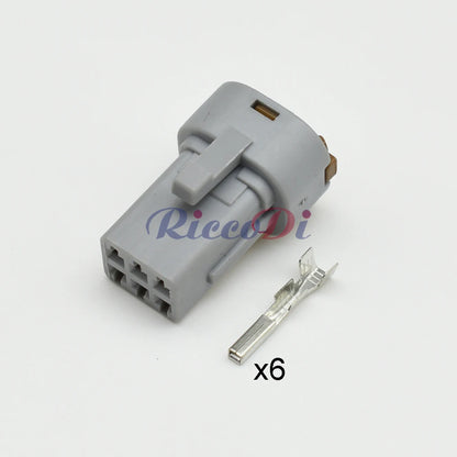 6-Pin Waterproof Connector MG614130-4 / MG644483-4 — Toyota Sealed Wiring Harness Plug