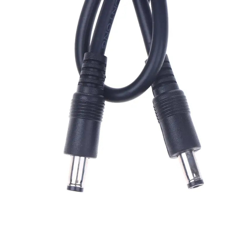 Male Plug to Male Power Supply Adapter Wire for LED Light Speaker J60A DC5521 to DC5521 Cable 18AWG DC5.5mm x 2.1mm