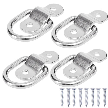 Surface Mount D Ring Tie Down Clip for Trailer Truck Fastener