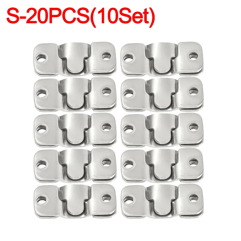 Picture Frame Hooks Stainless Steel Wall Hanger 30/2PCS