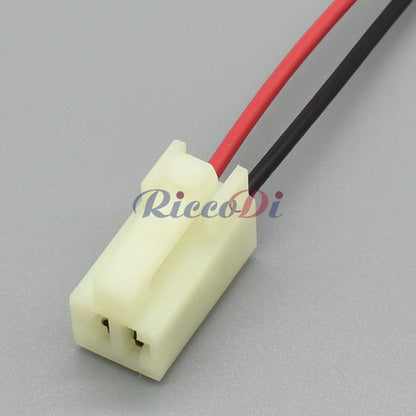 DJ70234Y-6.3mm 2-Pin Waterproof Automotive Wire Harness Connector Male Female Socket