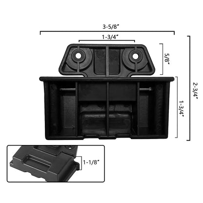 For Igloo Cooler Replacement Hinges with Screws for 25QT 52QT 72QT Plastic and Metal Components for Cooler Repair