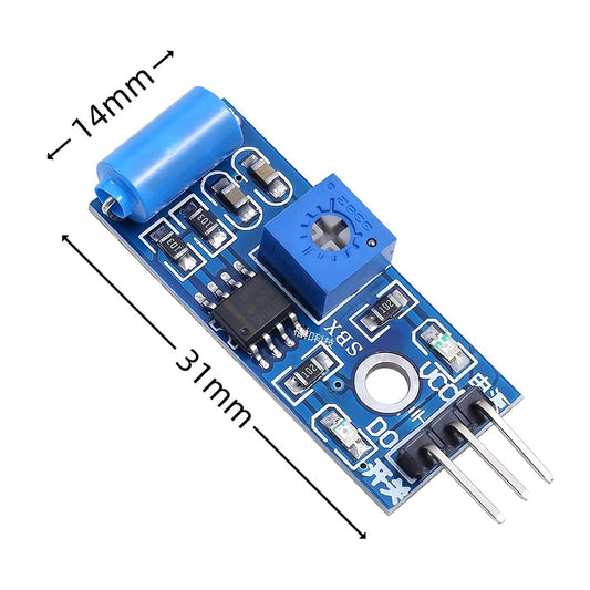 SW-420 Normally Closed Vibration Sensor Module Switch for Arduino Smart Vehicles Robots Alarm Systems