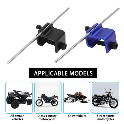 Chain Alignment Tool SuitableQuick Accurate Alignment Tool Universal for Motorcycle ATV Bike Sprocket Sport Dirt Bike Black/Blue