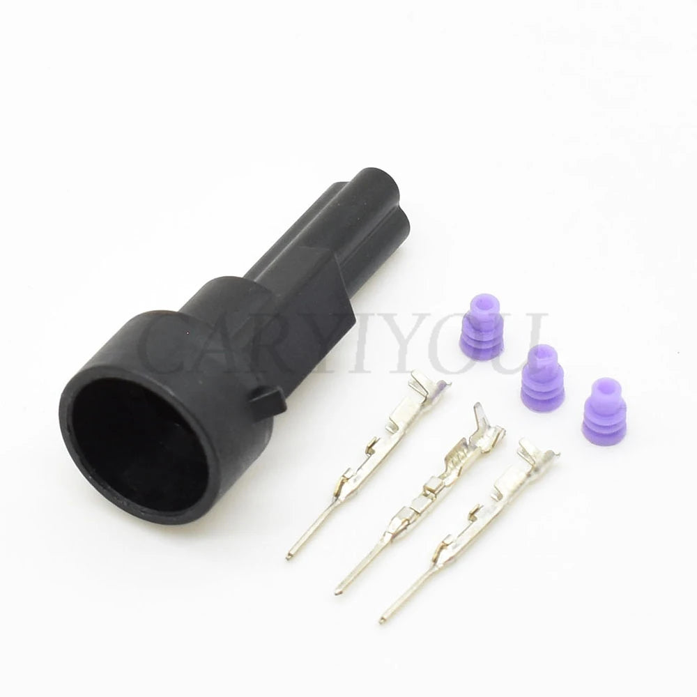 3-Pin 1.5mm Waterproof Oil & Fuel Pressure Sensor Connector 12110192 12065287 DJ7034YA-1.5 PA66