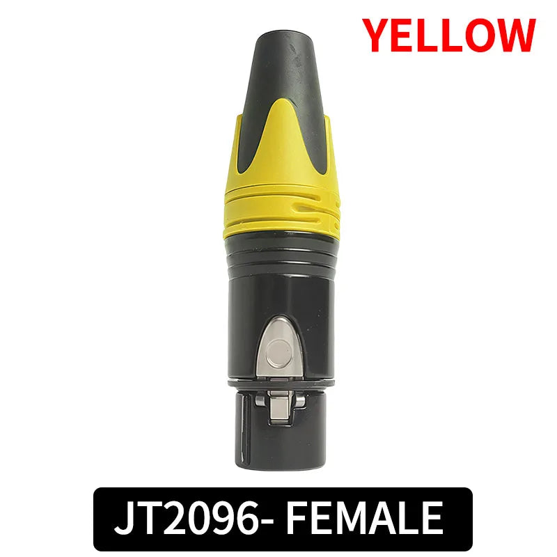 3 Pin XLR Male to Female Adapter Connector Mic Audio Plug Converter for Microphone Mixer Amplifier Sound Equipment