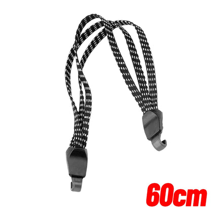 60/90cm Car Motocycle Strap Rope Elastic Luggage Straps Belts Hooks for Bicycle Bike Suitcase Carrier Fixed Installation Racks