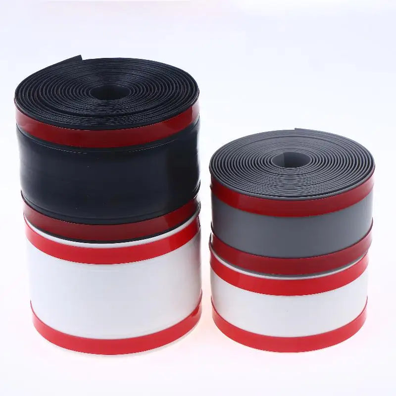 PVC Self-Adhesive Wire Protection Strip Cable Cover Protector 1M 3M Wear-Resistant Wall and Floor Wire Organizer