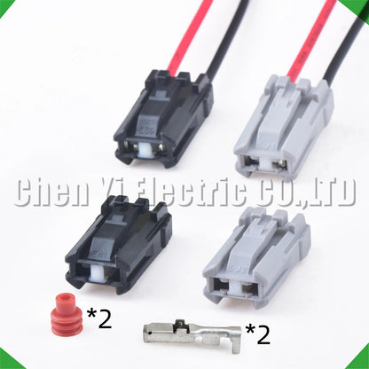 2 Pin Connector 90980-11148 Car Plug for Toyota CD Antenna Door Lamp