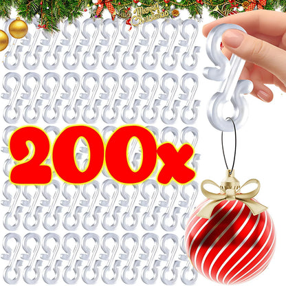 Wholesale Christmas Lights Clips, Plastic Gutter Hooks for Outdoor Icicle Fairy String Lights, Fasteners for Wedding Decorations
