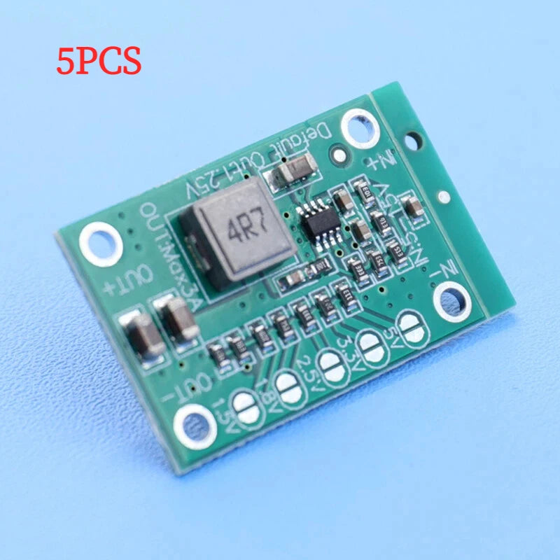 1/3/5pcs DC Voltage Regulator Step Down Power Supply Module 5-16V To 1.25V 1.5V 1.8V 2.5V 3.3V 5V 3A