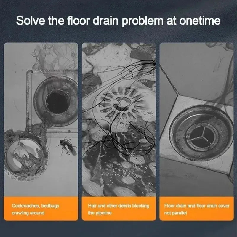 6/1PCS Gravity-Induction Floor Drain-Core Toilet Deodorant Anti-Odor No Smell Bathroom Toilet Sewer Shower Drain for Bathtub
