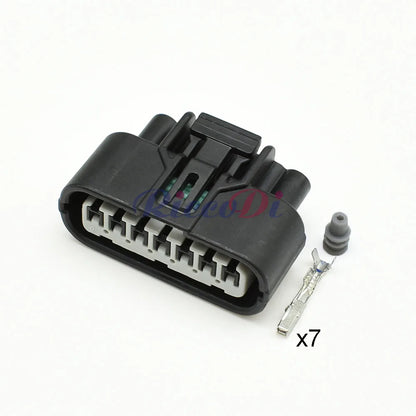DJ7072A-1-11 / DJ70710A-1-21 Automotive 7-Pin Connector — Male Female Wiring Harness Plug