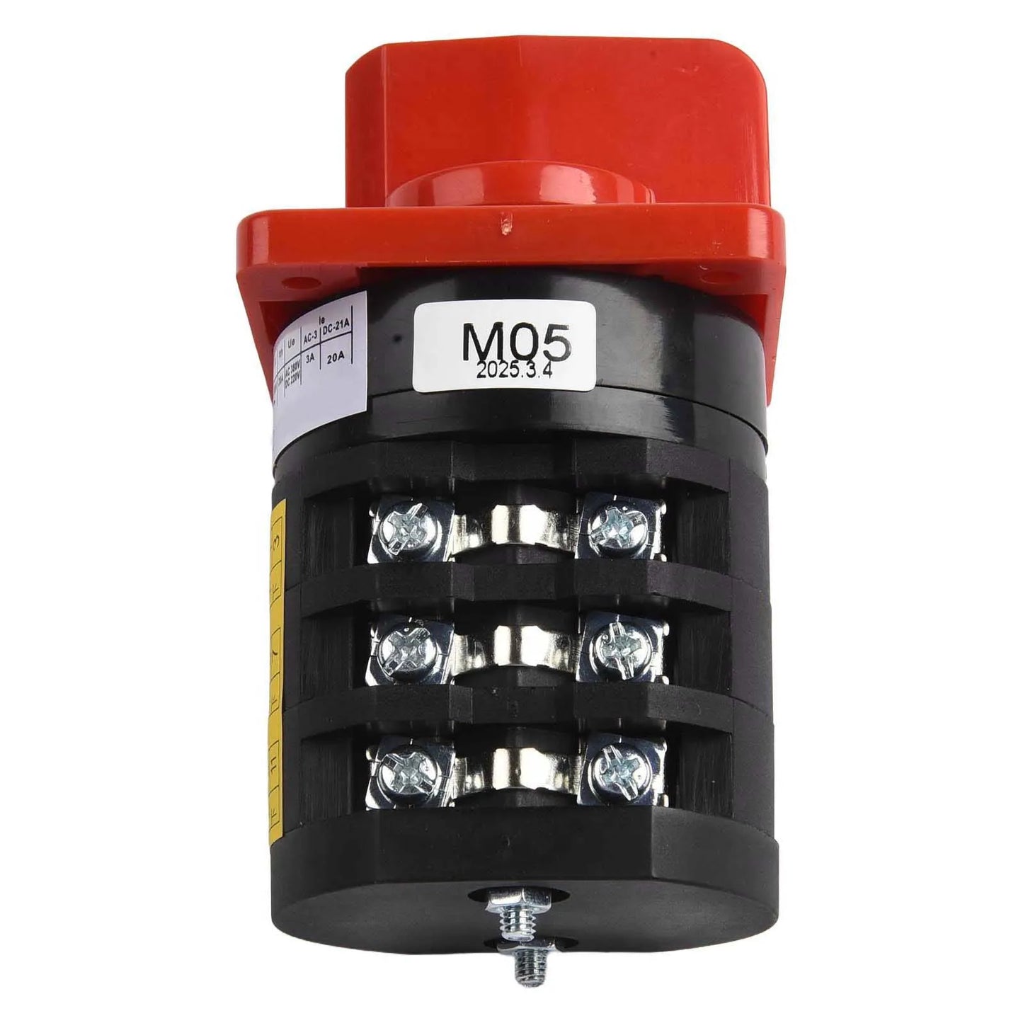 This conversion switch features an intuitive design that enhances usability across multiple motor applications effectively