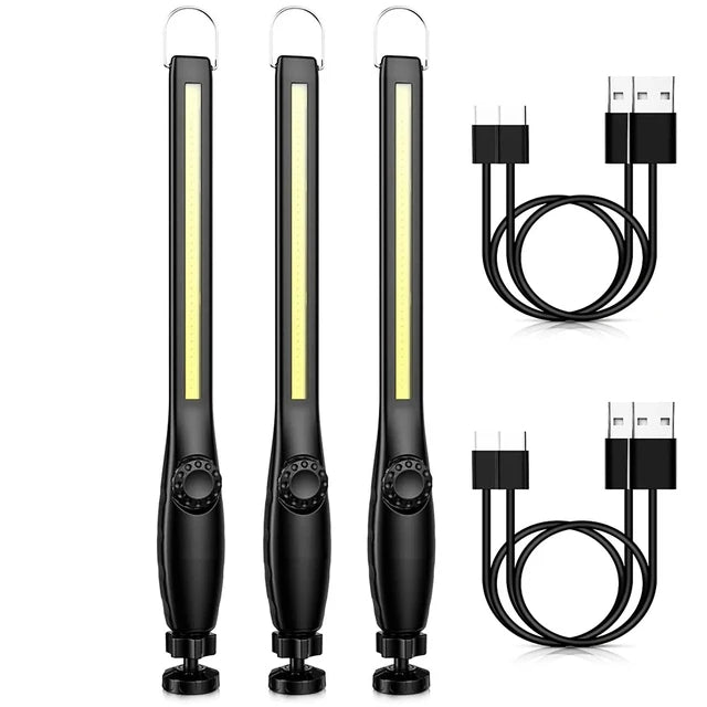 700LM COB LED Flashlight USB Rechargeable Magnetic Work Light Powerful Portable Lanterna Built In Battery 3000Mah Camping Torch