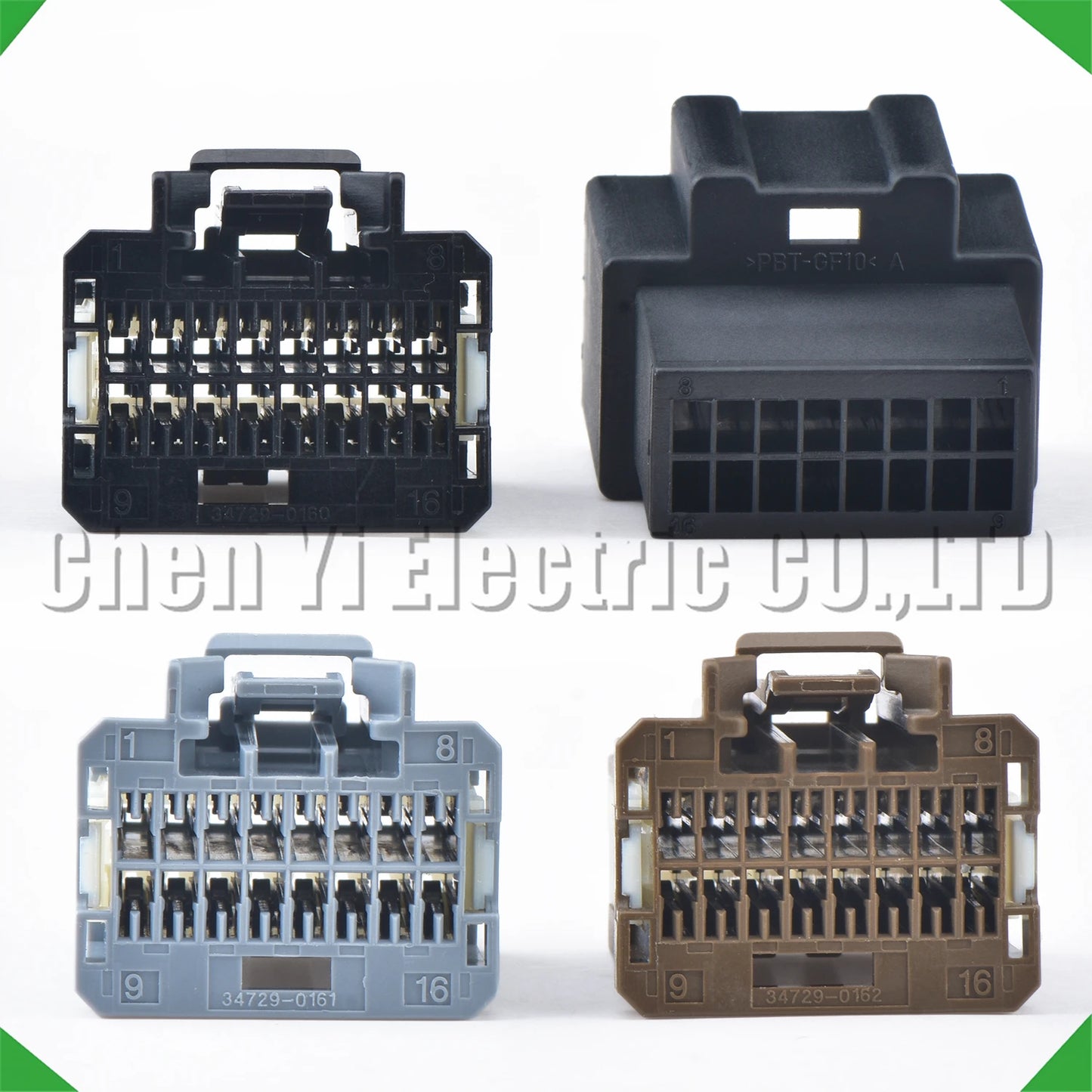 16 Pin Instrument Panel PCB Connector 34729-0160 For Ford Focus