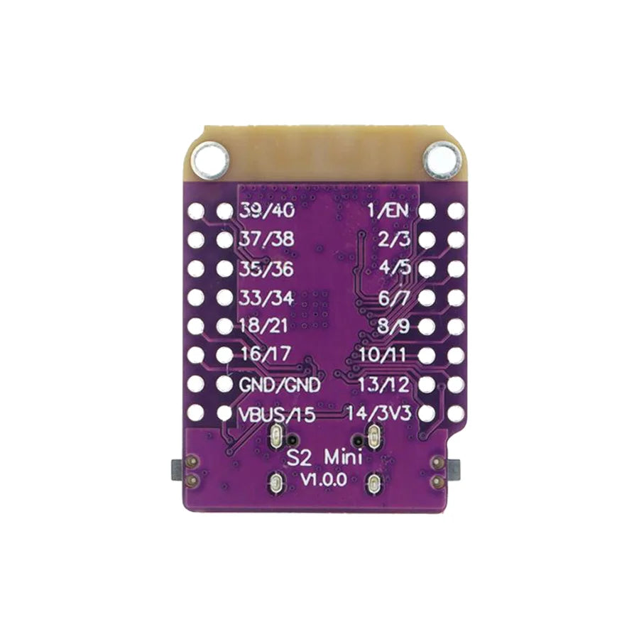 ESP32-S2 Mini WiFi Board 4MB Flash 2MB PSRAM Type-C USB Module Development Board for MicroPython IoT Projects