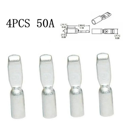Anderson Plug Terminal Contacts Pins Lugs 50–120A for 12AWG Forklift Power and Energy Adapter Accessories