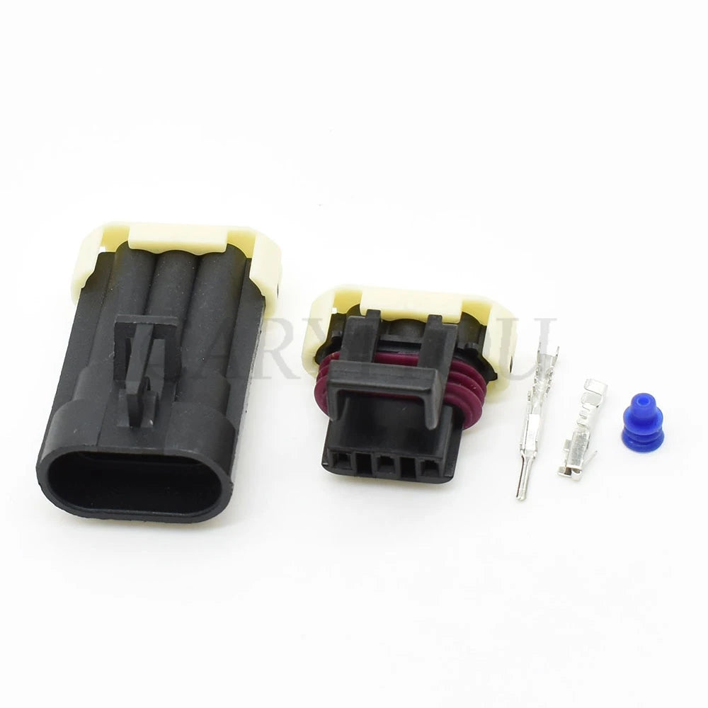 3-Pin 1.5mm Front Lamp Socket Connector 1212961 12129615 12110293 DJ7032Y-1.5 for Chevrolet GM