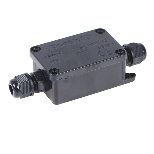 1/2sets 450V 2Way IP66 Outdoor Waterproof Cable Connector Junction Box With Terminal