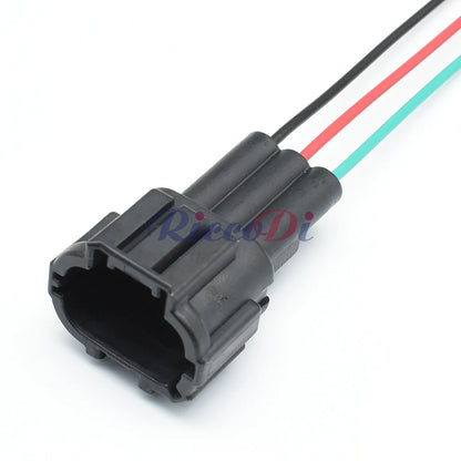 DJ7039A-2.2-11 21 3 Pin Auto Wiring Harness Connector Plug Male Female Plastic Housing Socket