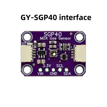 SGP41 SGP40 SGP30 Air Quality Sensor Module for Arduino Raspberry Pi, TVOC eCO2 Formaldehyde Gas Detector with Demo Board