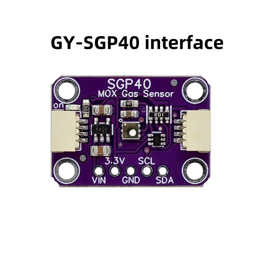 SGP41 SGP40 SGP30 Air Quality Sensor Module TVOC eCO2 Formaldehyde Gas Detector for Arduino and Raspberry Pi