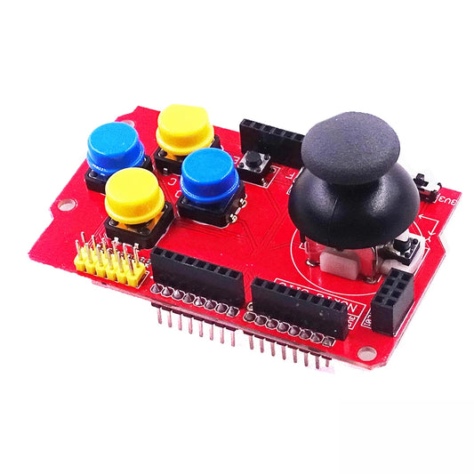 Joystick Shield Expansion Board for Arduino with Analog and Keyboard/Mouse Functions
