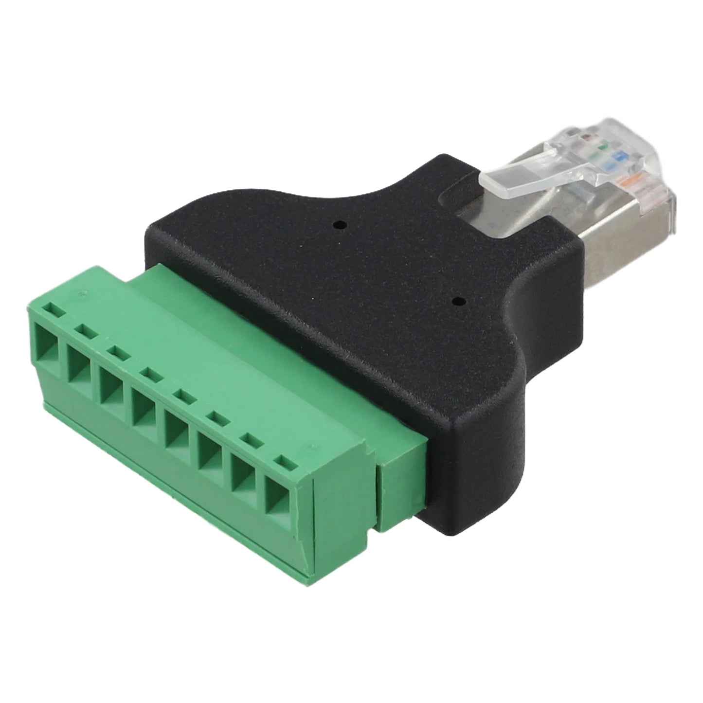 8-pin Adapter Terminal Block Connector Networking Setup Stable Signal Transmission User Convenience Transmission