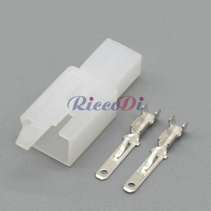 2 Pin 2.8mm Motorcycle Sensor Connector 6040-2111 6030-2981 DJ7021A-2.8 PA66 Wiring Harness