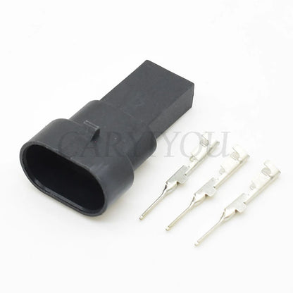 3 Pin 1.5mm Delphi GM Connector 12162182 12162185 12162280 DJ7036Y-1.5 PA66 Wiring Harness Socket