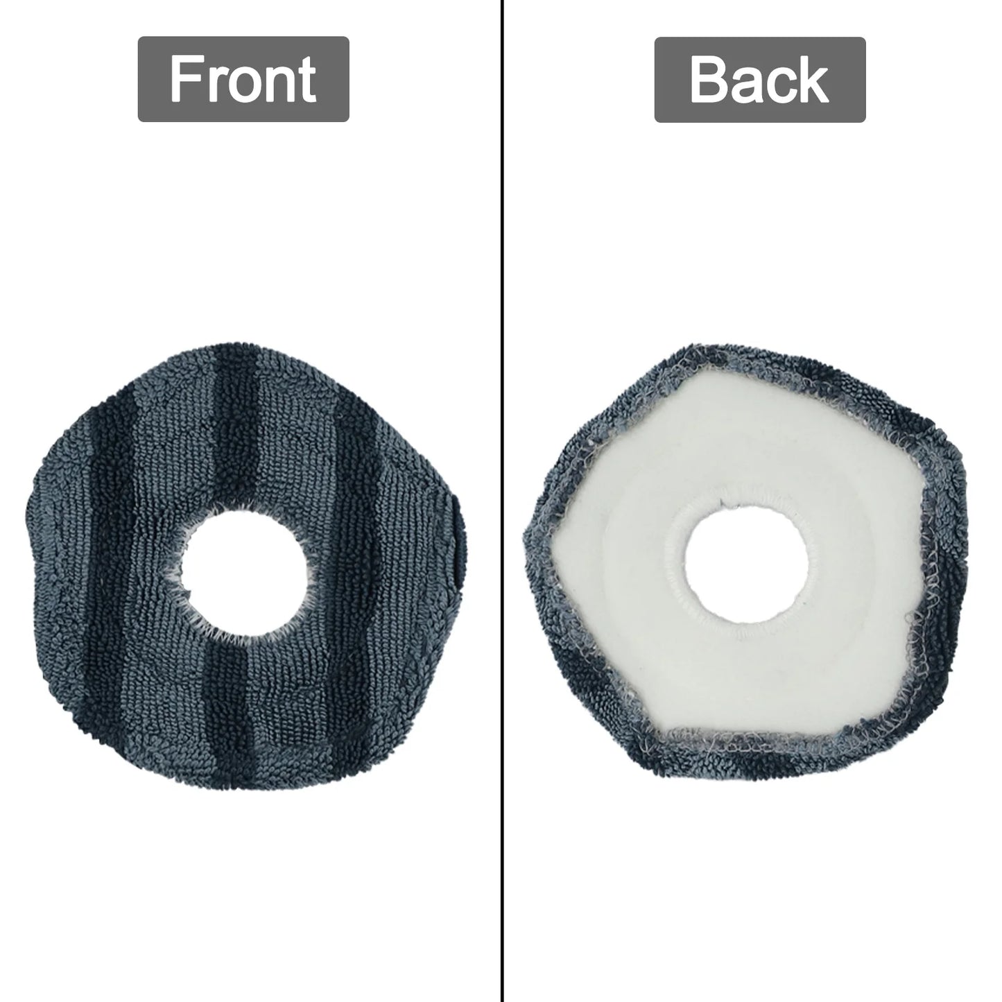 Daily Maintenance 13.5*13 Cm Robot Vacuum Pads Easy Install Vacuum Cleaner Pads Vacuumcleaner Versatile Pack Options