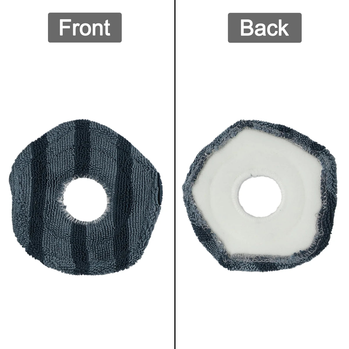 Daily Maintenance 13.5*13 Cm Robot Vacuum Pads Easy Install Vacuum Cleaner Pads Vacuumcleaner Versatile Pack Options