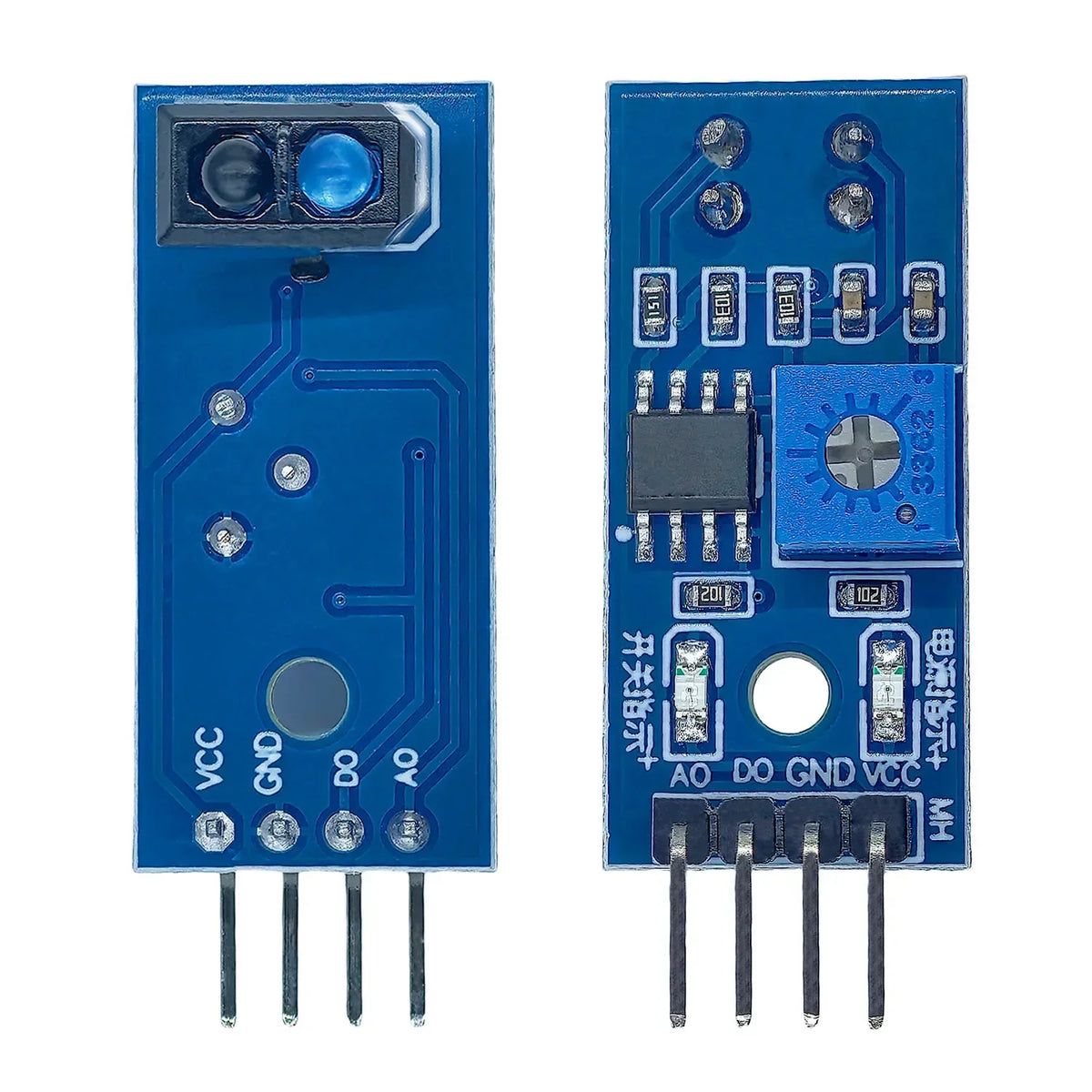 TCRT5000 IR Infrared Reflective Sensor Module Obstacle Avoidance Photo ...