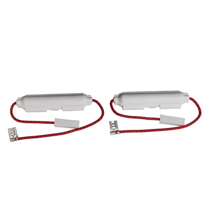 Microwave Oven Fuse Holder with 5KV High Voltage Fuses 0 65 to 0 9A Current Range Includes 2 Replacement Pieces