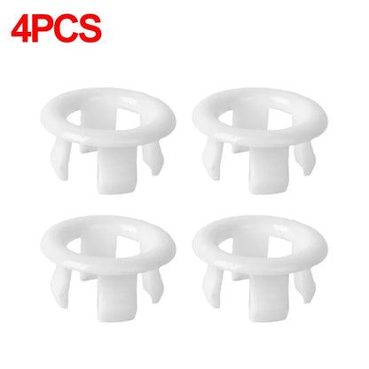 Sink Overflow Ring Cover Plug Bathroom Basin Drain Hole Cap 4/1PCS