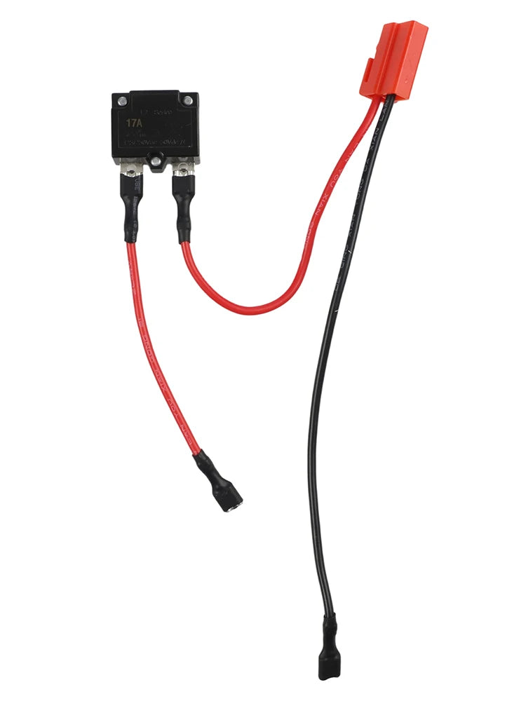 Fuse Battery Harness Ride-On Toy Battery Harness Red black Replacement Battery Harness Connector Accessory Reliable Performance