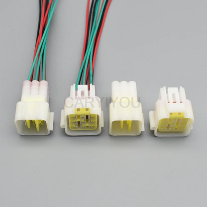 FW-C-9M-B / FW-C-9F-B Automotive 9-Pin 2.3mm Waterproof Connector — Furukawa Male Female Socket for Car