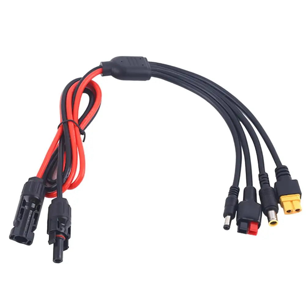 For Anker 521 4-in-1 Solar Charging Cable For Solar Panels For Power Stations Silicone Wire Pvc Stable Current
