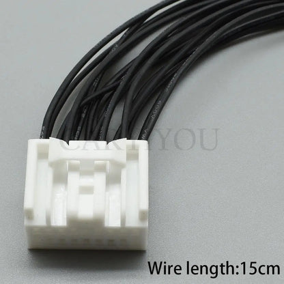 18 Pin Toyota Wiper Switch Connector 7283-5833 DJ7186B-1.2-21 1.2mm Unsealed Socket