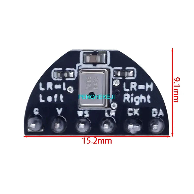 Maix High-Sensitivity I2S Microphone Module with Low-Noise Development Board