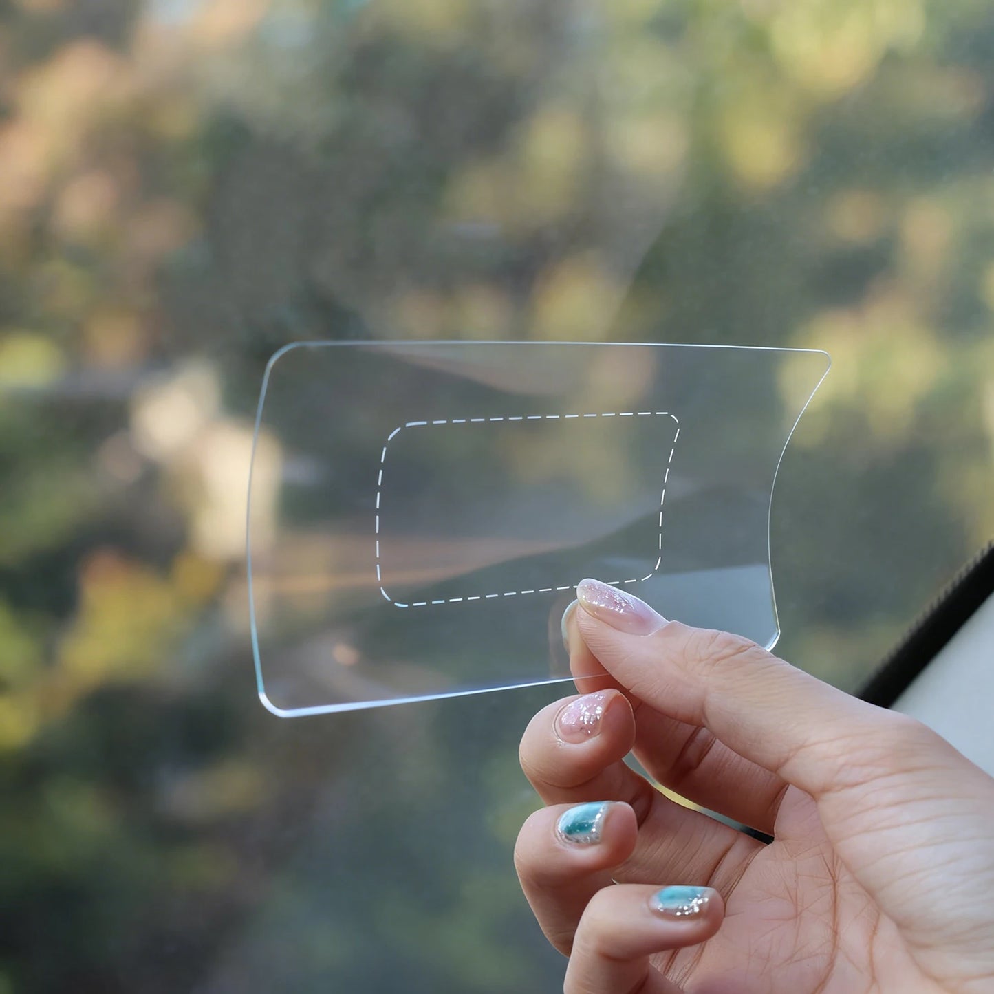 Car DVR Static Sticker Windshield Mounting Electrostatic Pad for Dash Cam