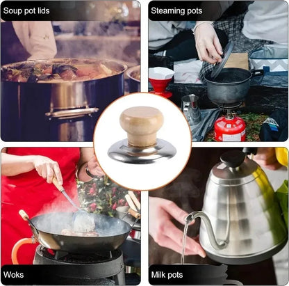 10/1Pcs Universal Pot Lid Handle Cookware Anti-Heat Hand Grip Pan Cover Replacement Lid Knob Handle Pot Caps Kitchen Accessories