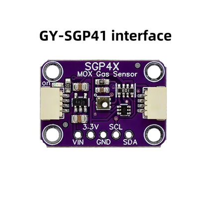 SGP41 SGP40 SGP30 Air Quality Sensor Module for Arduino Raspberry Pi, TVOC eCO2 Formaldehyde Gas Detector with Demo Board