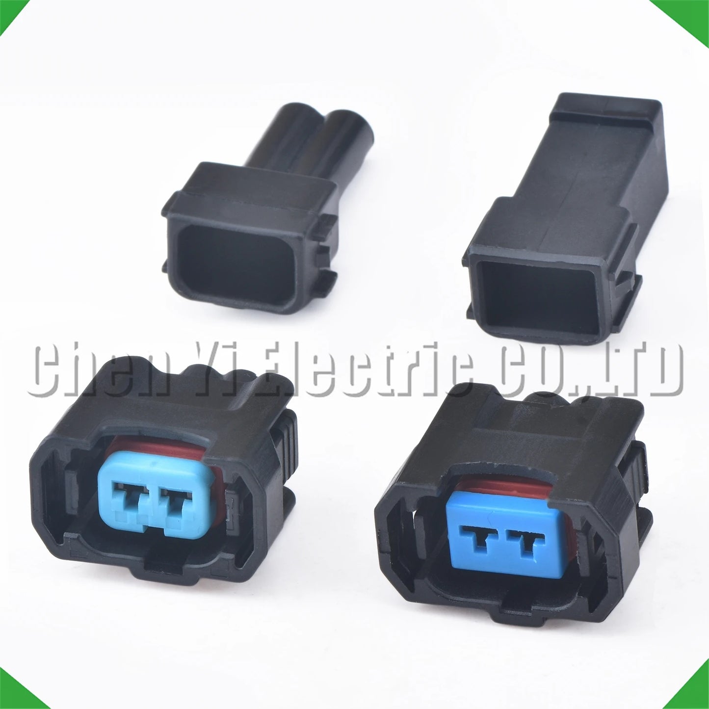 2 Pin Automotive Waterproof NH1 OBD2 Fuel Injector Connector Wire Harness Plug 6189-0553 1121700222AB001 for Honda CRV Civic