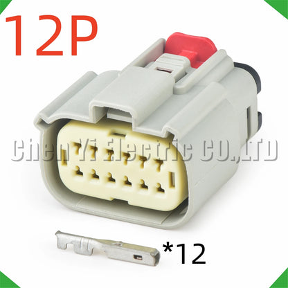12 Pin Headlight Connector 33472-1206 33472-1207 For GM