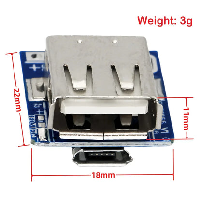 3-5PCS 5V 1A Boost Step Up Power Module Lithium LiPo Battery Charging Protection Board LED Display USB for DIY Charger 134N3P
